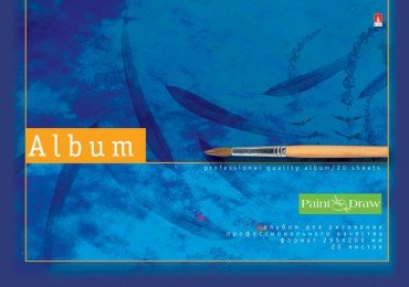 Альбом для рисования А4 20л. на спирали Профессиональная серия