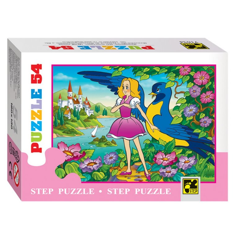 Пазлы   54 дет. "Любимые герои сказок" Степ Пазл, ассорти