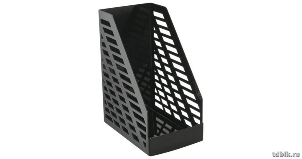 Лоток вертикальный 160 мм Стамм XXL, черный