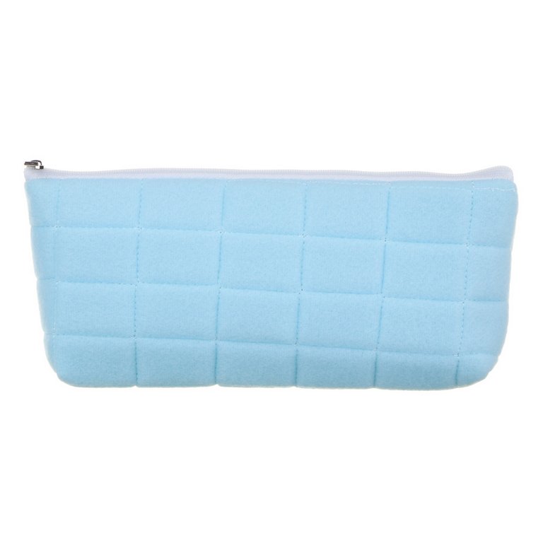 Пенал  для девочки 20х8х4,5см, флис (ассорти)