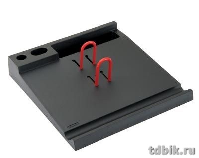 Подставка под календарь пластик, большая, цвет черный Стамм 220*204*40 мм