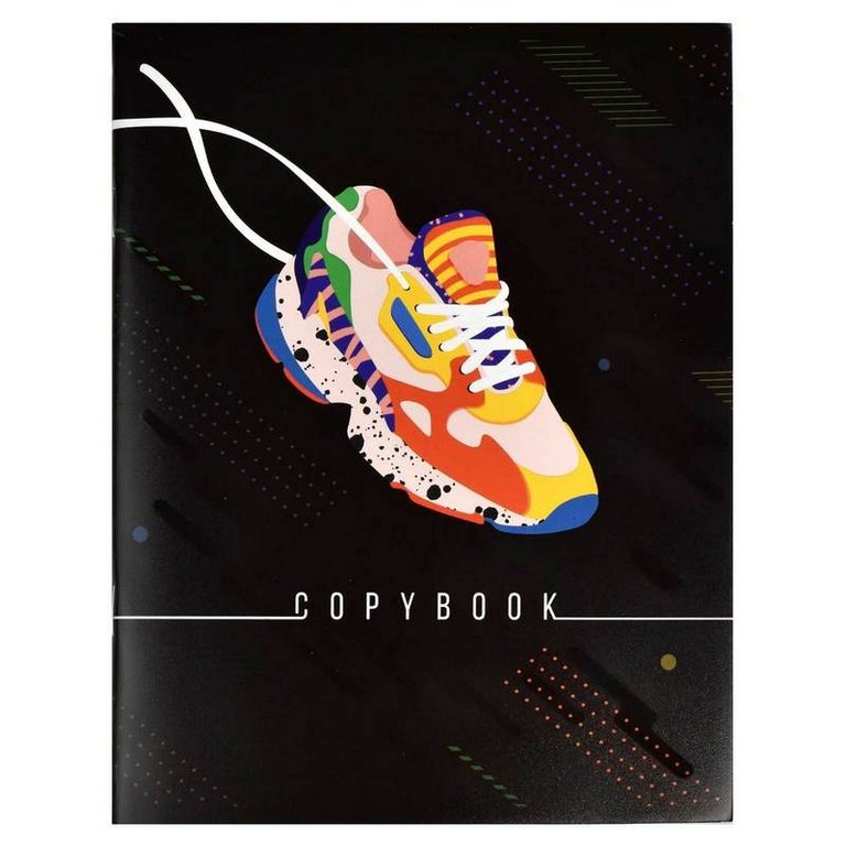 Тетрадь 96 лист кл. А5 на скрепке "ВСЁ КРУТО"