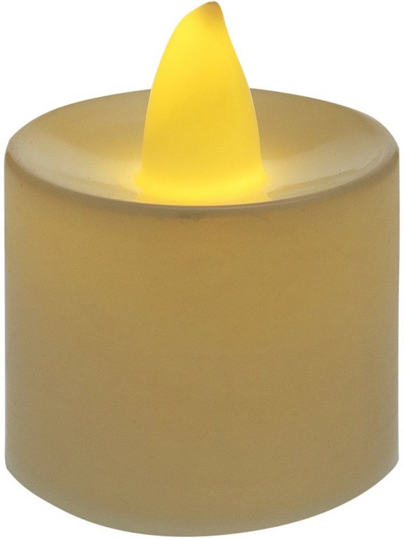 Свеча LED теплый свет, h=4,4 см (батарейки в комплекте)