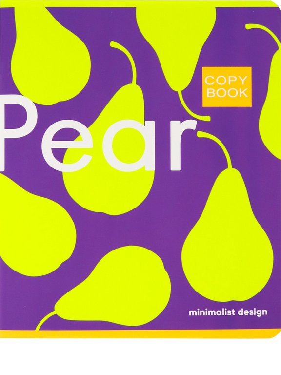 Тетрадь 48 лист кл. А5 на скрепке "ЯРКАЯ ЕДА" ассорти Collezione