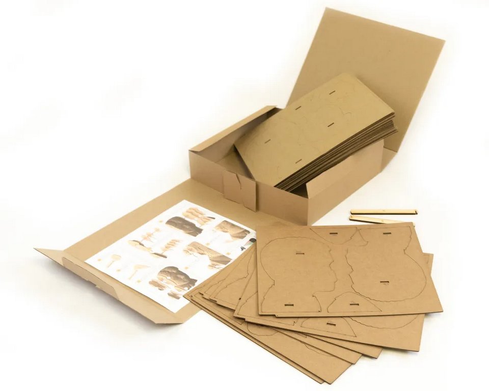 Сборная модель из гофрокартона "Гарри Поттер" h=18см, 109 дет., 6+, 5cult