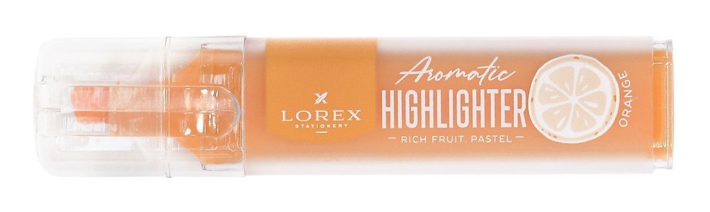 Текст-маркер ароматизированный LOREX "RICH FRUIT PASTEL" 1-3,5 мм оранжевый