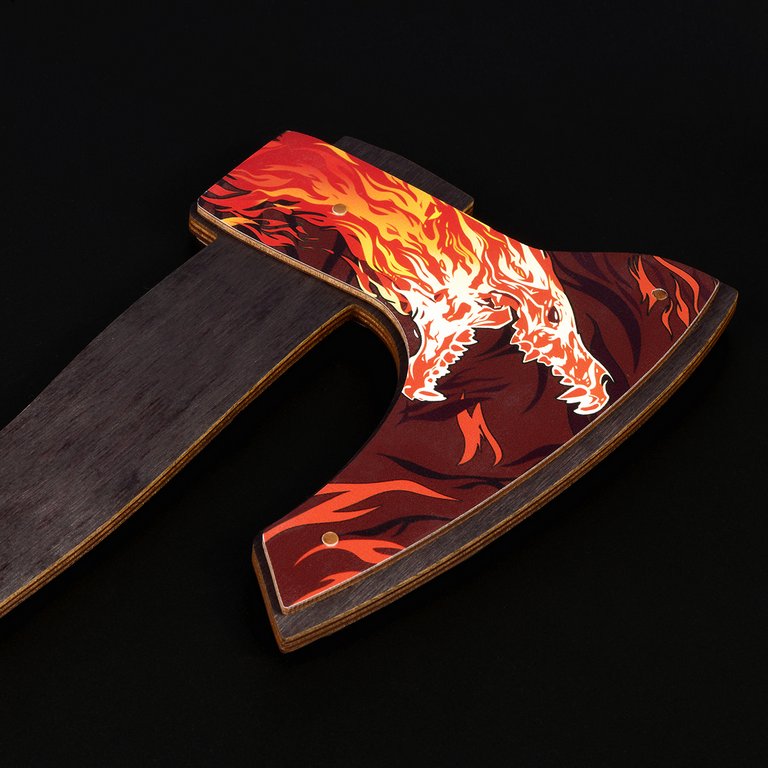 Игрушка Топор "Вой", дерево ТРИ СОВЫ