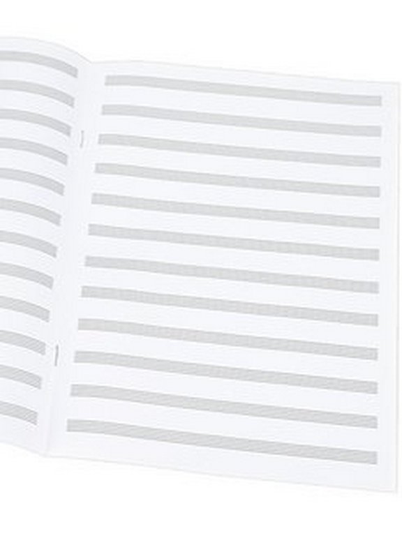 Тетрадь для нот 16 л., А4 на скрепке "ВИРТУОЗНЫЙ САКСОФОНИСТ " вертикальная