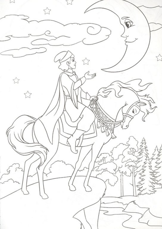 Раскраска А5 "Любимые сказки" ПРОФ-пресс