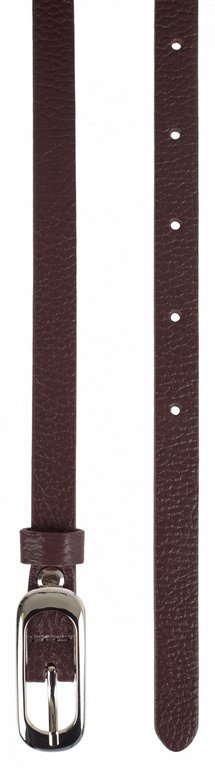 Ремень Alliance нат. кожа,  ширина 15мм, вишня