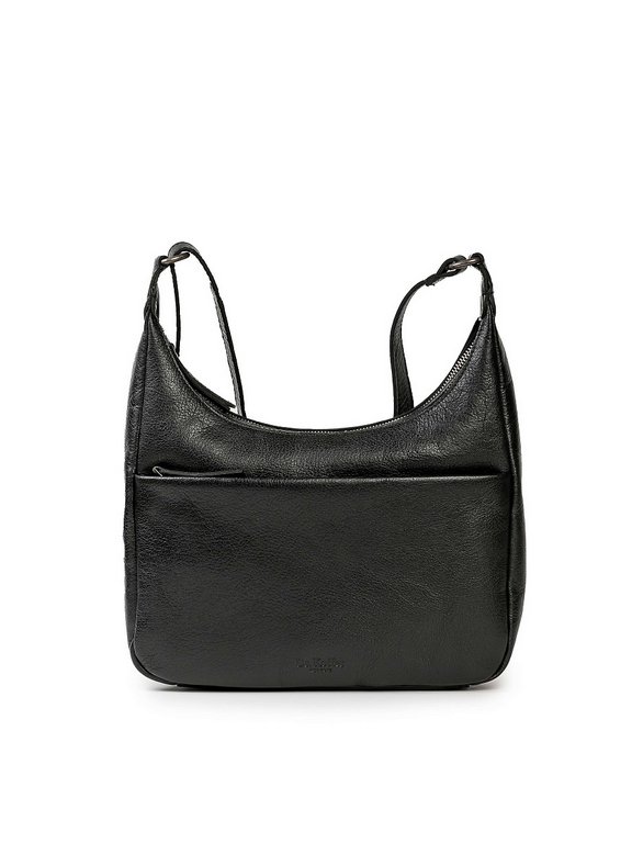 Сумка женская Dr.Koffer 28х21х9см см, нат.кожа черная