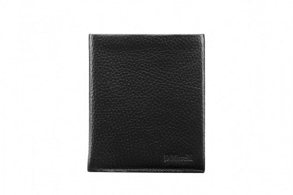 Портмоне D.Morelli мужское "Texas" вертикальное, нат.кожа, черный