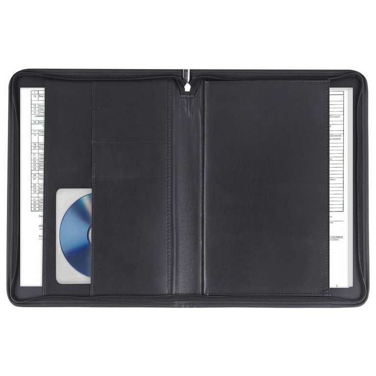 Папка  кож.зам. на молнии, "Выбор"