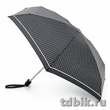 Зонт женский механика Fulton ClassicStripe "Полоски" диаметр купола 85см