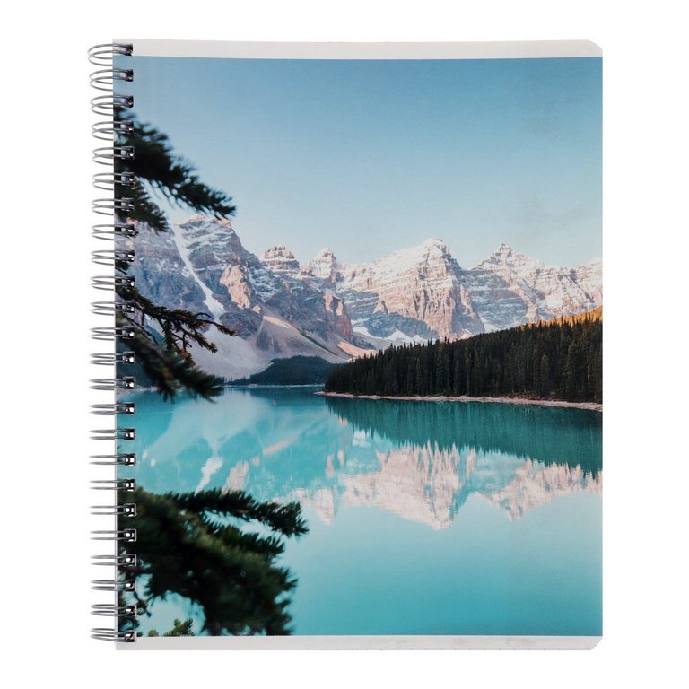 Тетрадь 96 лист кл. А5 на спирали "Горы"