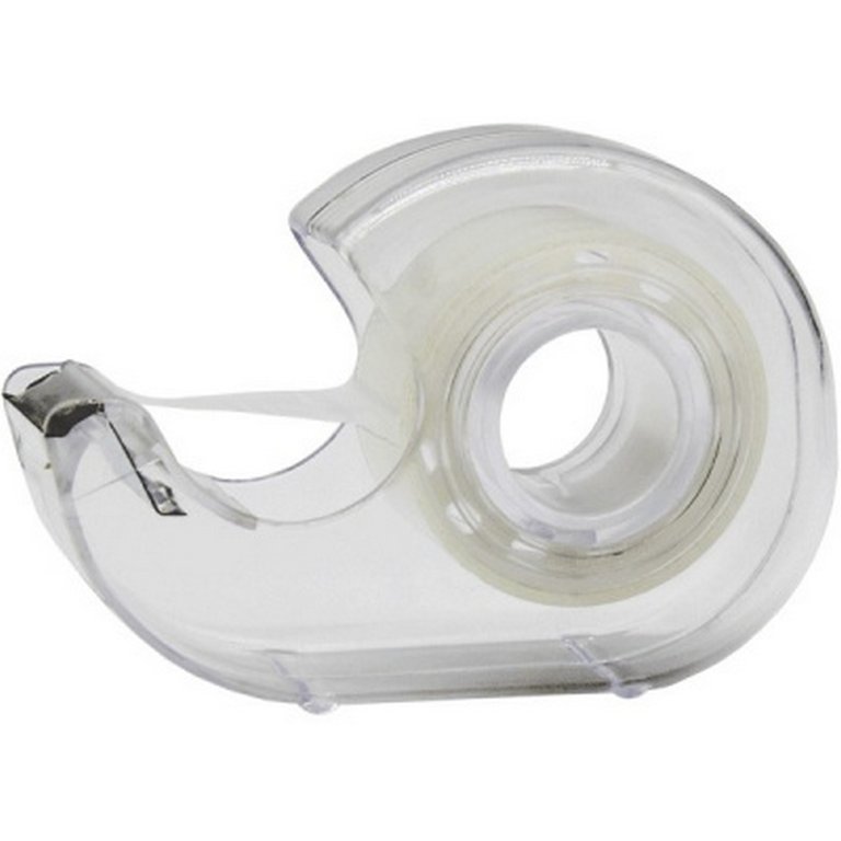 Скотч прозрачный 12 мм *10 м, 35 мкм с диспенсером deVENTE