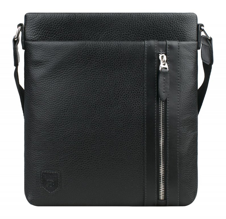 Планшет Baron 25*26*3см натур. кожа, черный