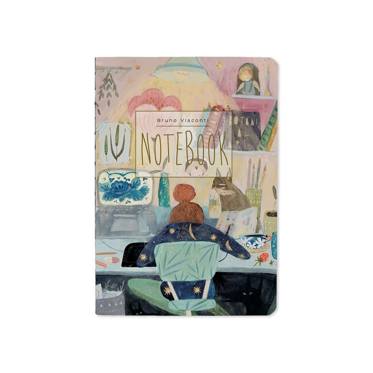 Тетрадь 32 лист в точку А6 на сшивке "АРТПРОЦЕСС"