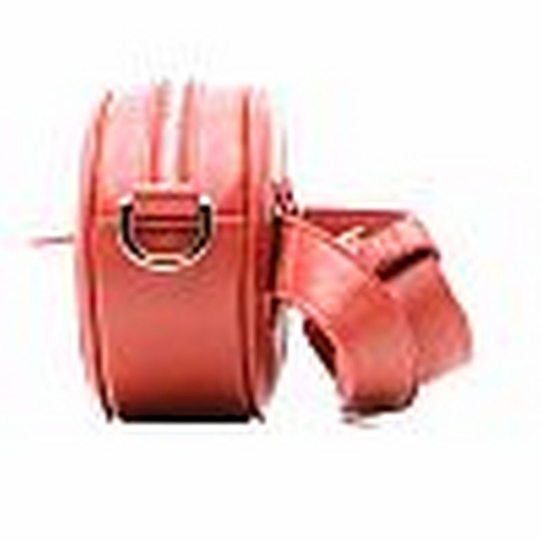 Сумка поясная D.Morelli, нат. кожа "Шарм" красная