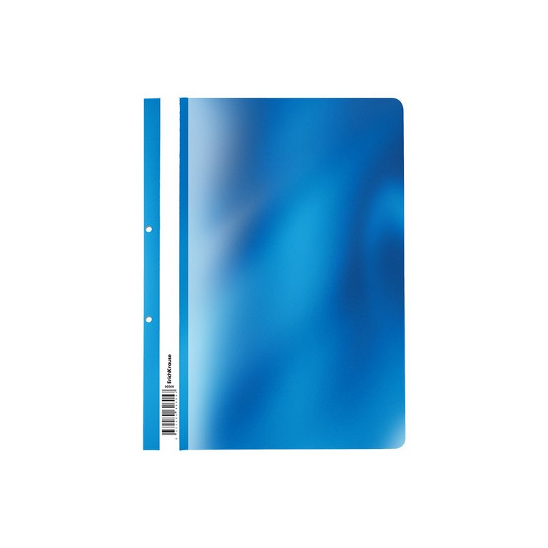 Папка-скоросшиватель А4 пластик  (0,12/0,18 мм) с отверст. ассорти ErichKrause "Glossy Ice Metallic"