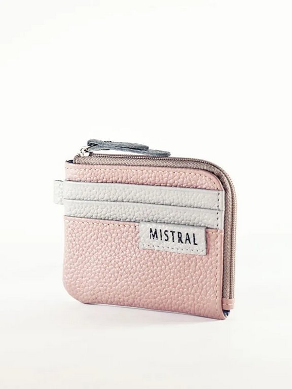 Картхолдер Mistral, пепельно/розовый