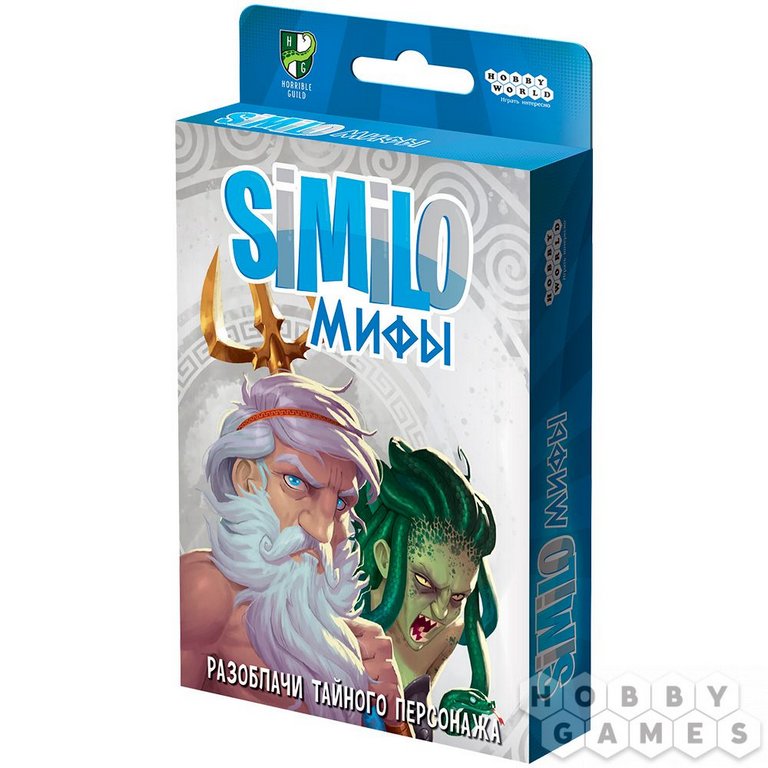 Игра настольная  .8+ с карточками "Similo: Мифы" (2+ игроков, 10+ мин) HOBBY WORLD