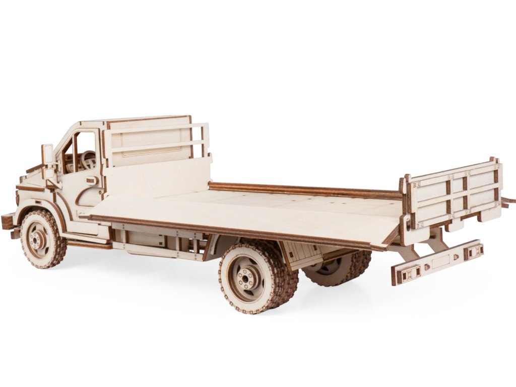 Сборная модель из дерева  186 дет. "Грузовик Гефест" 390*123*120мм