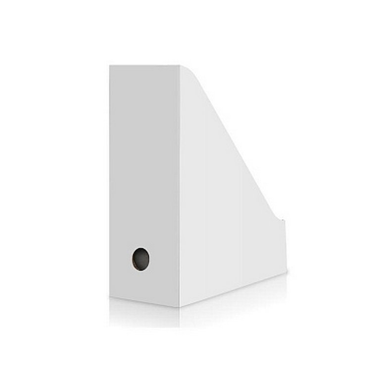 Лоток вертикальный из микрогофрокартона, 150 мм белый