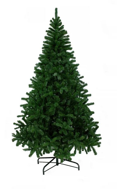 Ель декоративная  2,4 м "Сибирская" (ПВХ, 813 веток, дл. иголок-37,5мм., 15ярусов, d=150см) MOROZCO
