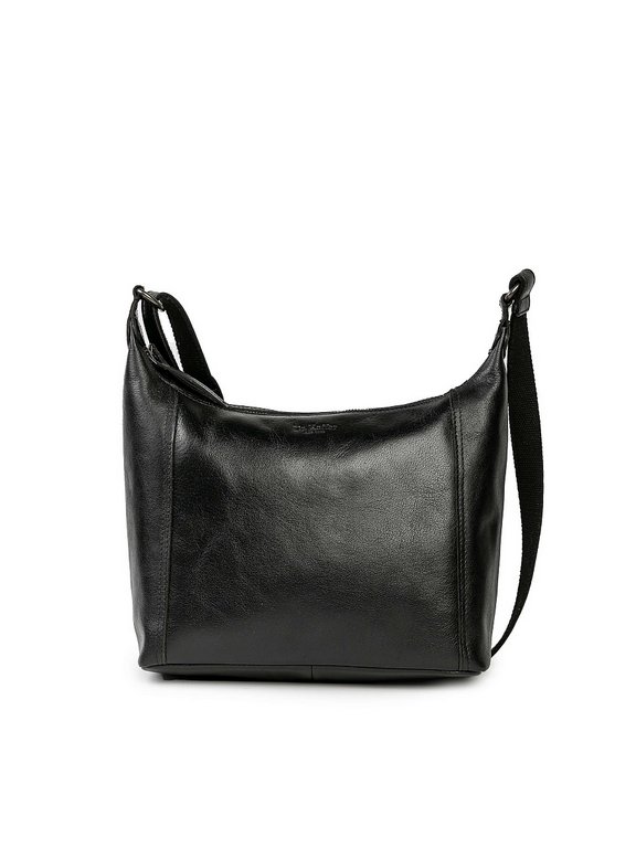 Сумка женская Dr.Koffer 28х22х11см см, нат.кожа черная