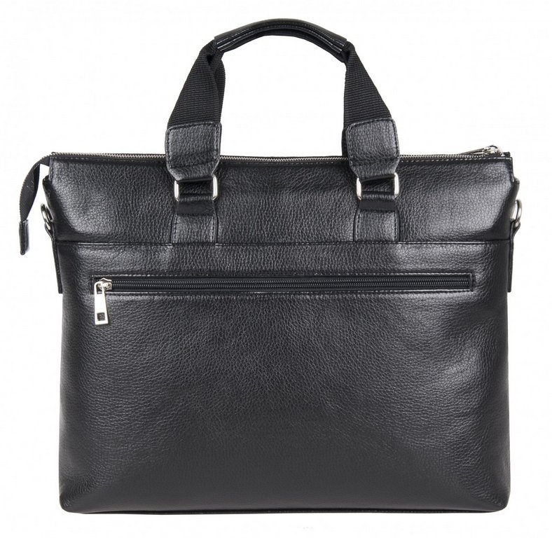 Сумка мужская "Alliance" 37*29*7см, кож. зам., черная
