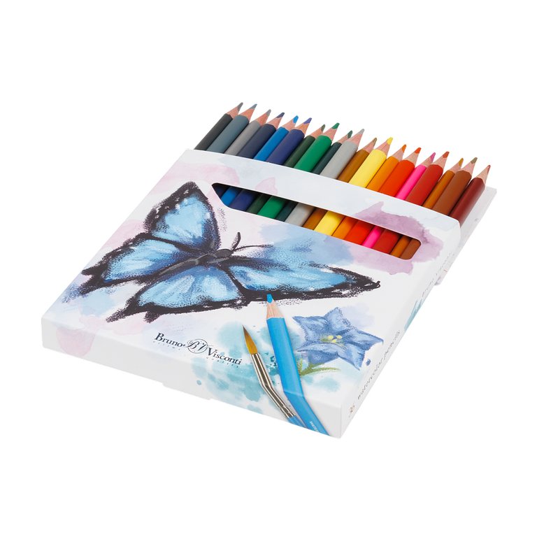 Набор карандашей акварельных 36 цв. BrunoVisconti "DreamWorld"