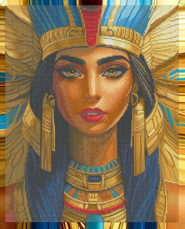 Алмазная мозаика 40*50см "Египетская царица" Феникс+