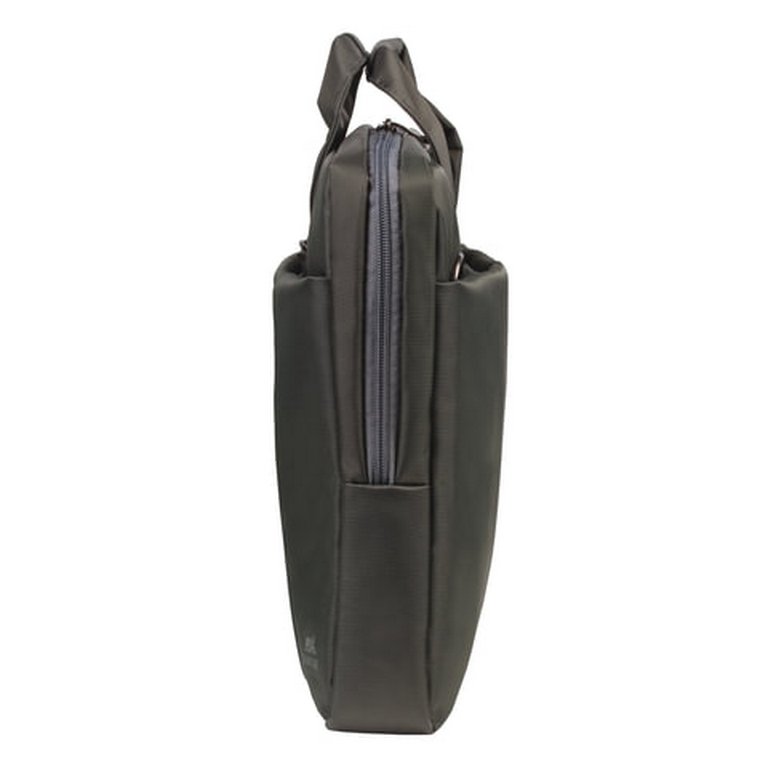 Сумка для ноутбука с отделением для планшета "RIVACASE" 17,3" (430*298*50мм) серая, ткань