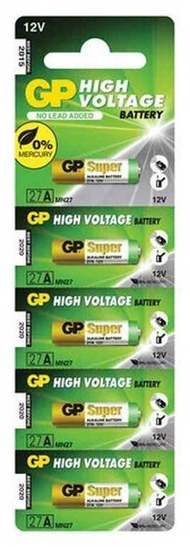 Батарейка щелочная 27A GP High Voltage