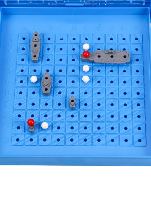 Игра настольная  .6+ "Морской Бой" Рыжий КОТ