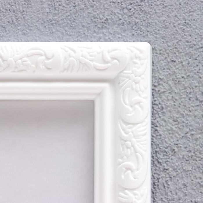 Рамка для фотографий 21*30 см пластик цв. белый (вставка пластик) Keep memories (багет 20мм)