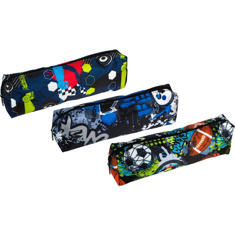 Пенал  для мальчика Attomex "Urban" 20*7*3,5 см, ткань