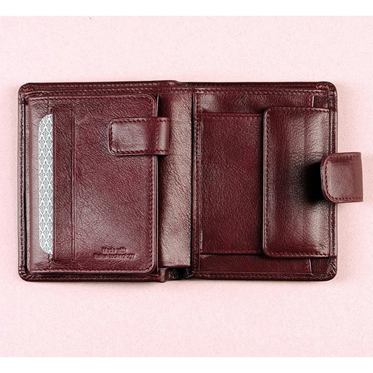 Портмоне D.Morelli женское "Cherry" среднее, с кредитницей нат.кожа