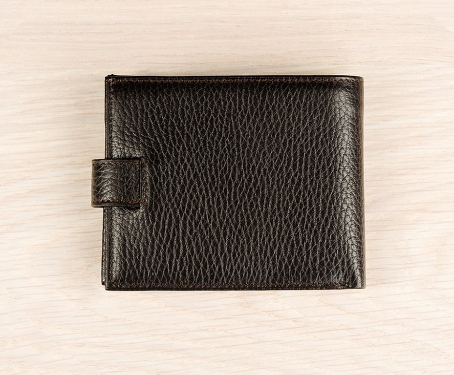 Портмоне D.Morelli мужское "Texas" с хляст., нат.кожа, цвет коричневый