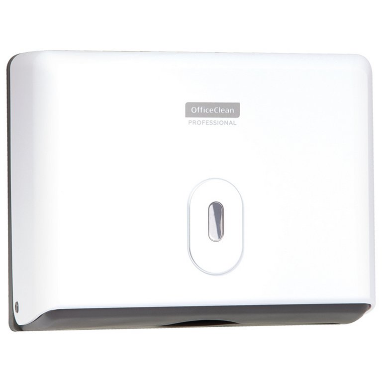 Диспенсер для бумажных полотенец OfficeClean Professional (H2)  пластик белый