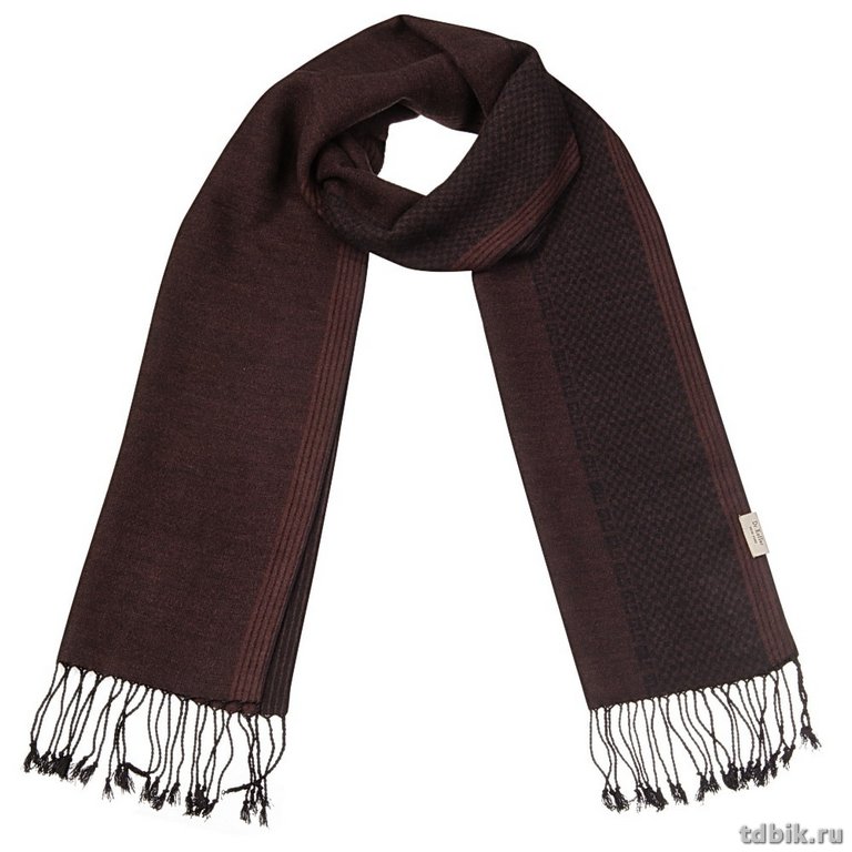 Шарф мужской Dr.Koffer 30x200 см, 50% шелк, 50% вискоза