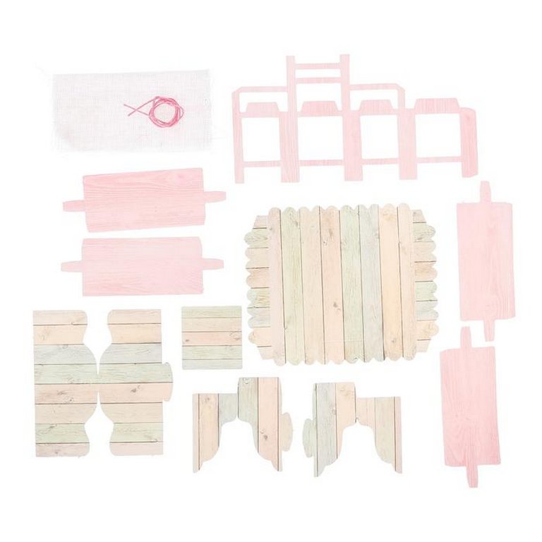 Игрушка своими руками Мебель для куклы-малютки "Письменный столик" ART UZOR