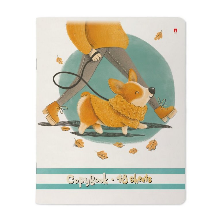 Тетрадь 48 лист кл. А5 на скрепке "ГОРОДСКАЯ ПРОГУЛКА"