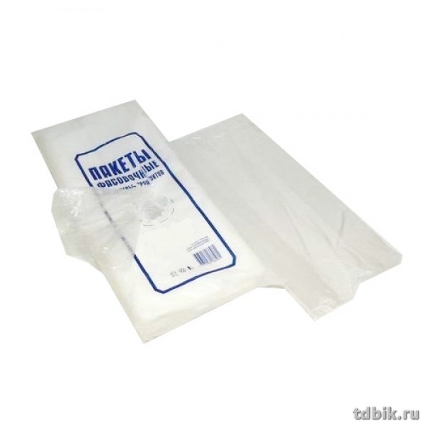 Фасовочные пакеты 25*75 - 15 мкм ПНД 1000шт/уп