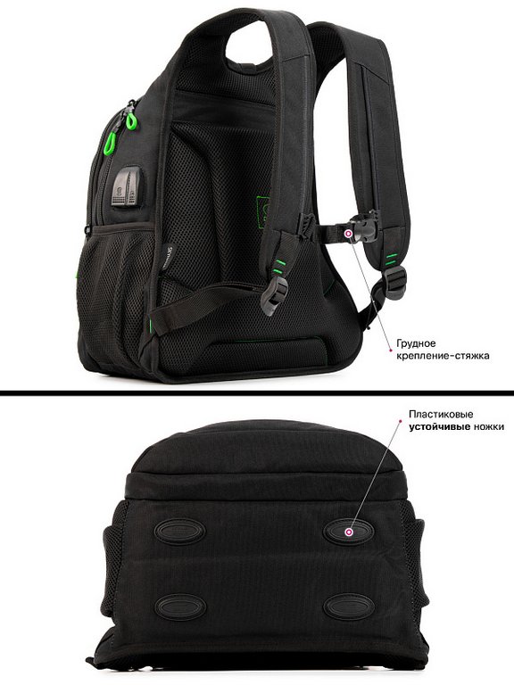 Рюкзак школьный для мальчика SkyName "Джойстик" 40*28*20 см