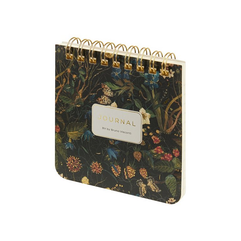 Блокнот А7  60л.,  90*90 мм, на гребне Bruno Visconti "POCKET JOURNAL. Лесные ягоды"