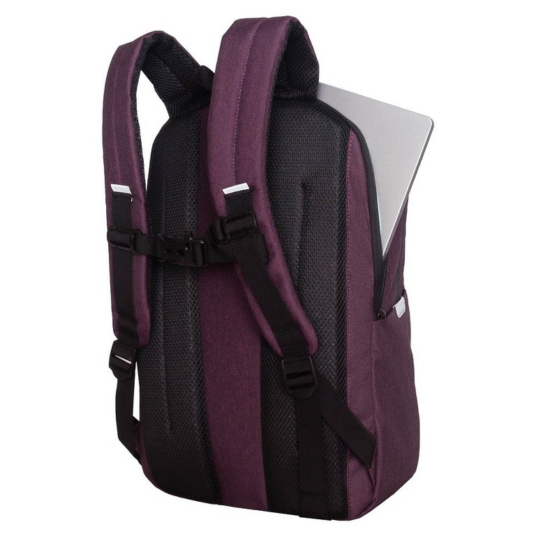 Рюкзак школьный для девочки Grizzly 28*42*14 см, фиолетовый