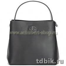 Сумка женская Jane's Story 20х18х11см, нат.кожа, черная