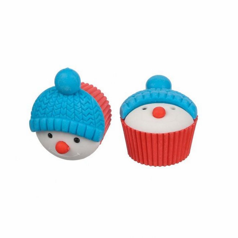 Ластик "Снеговик" МИКС